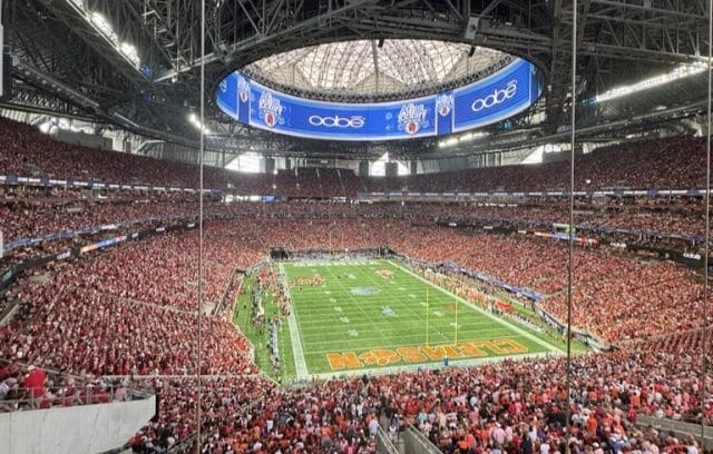 Mercedes-Benz Stadium Aflac NCAA Kick-Off M S Benbow Connectivity Solutions